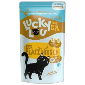 Lucky Lou PB Lifestage Adult Geflügel + Hirsch 125 g