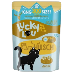 Lucky Lou PB Lifestage Adult Geflügel + Hirsch 300 g
