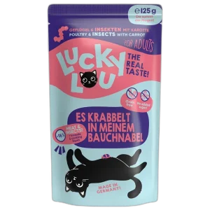 Lucky Lou PB Lifestage Adult Geflügel + Insekten 125 g