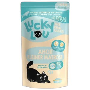 Lucky Lou PB Lifestage Kitten Geflügel + Forelle 125 g