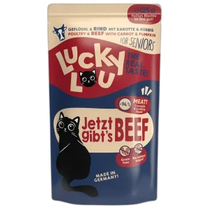 Lucky Lou PB Lifestage Senior Geflügel + Rind 125 g