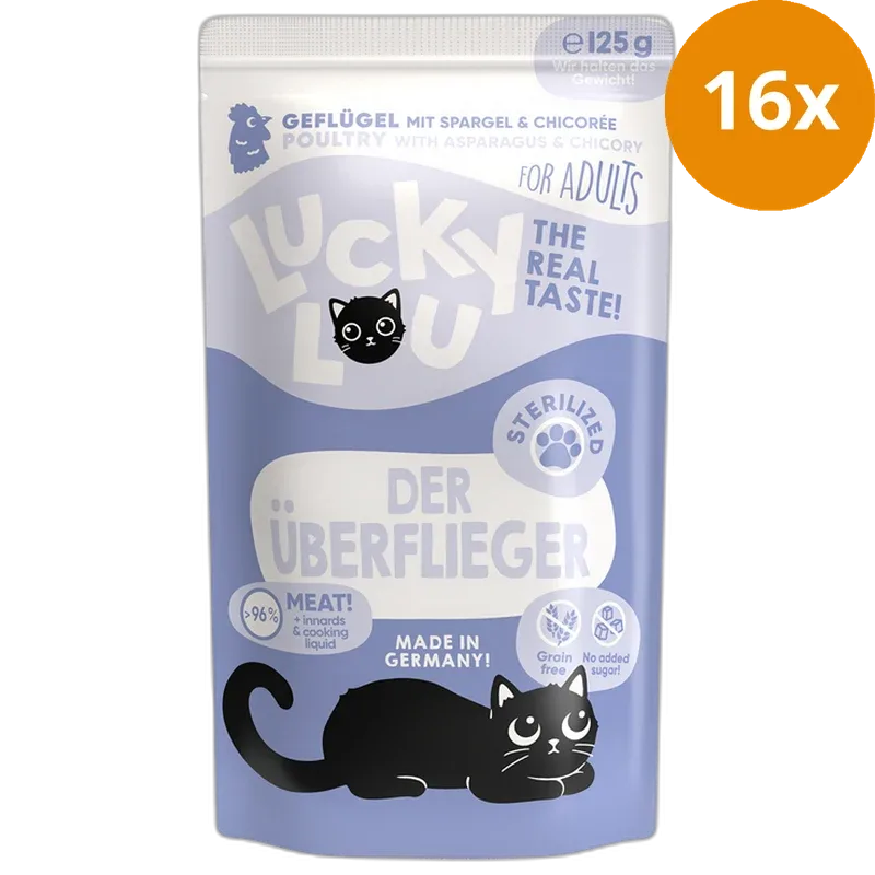 Lucky Lou PB Lifestage Sterilized Geflügel 125 g - Image 2