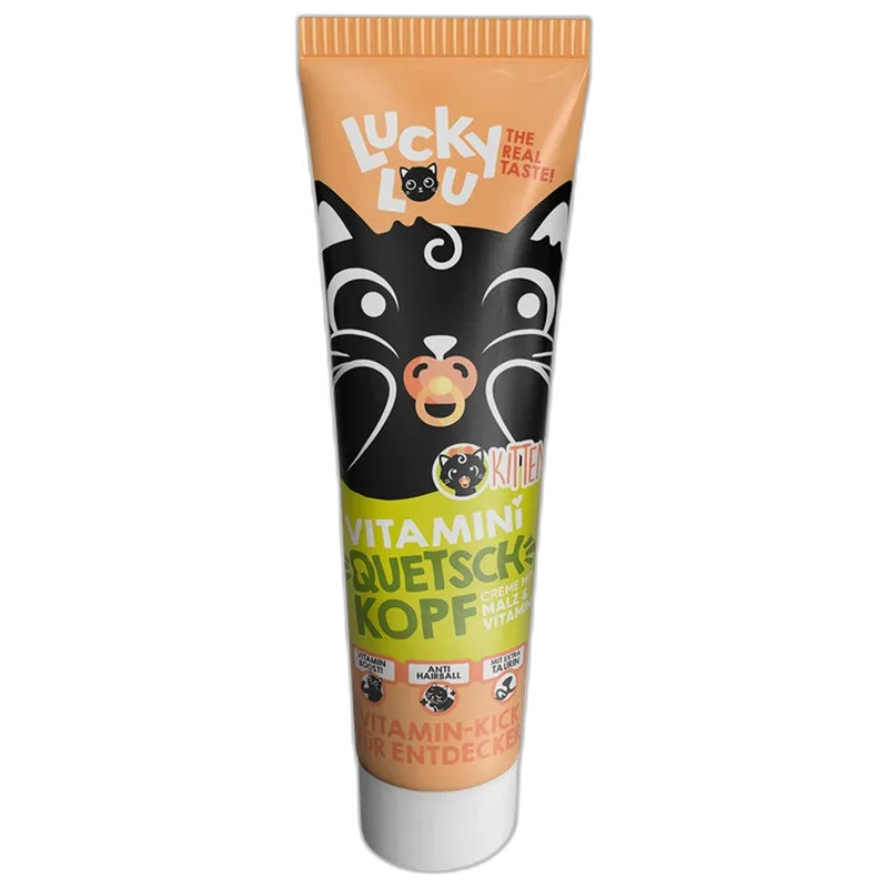 Lucky Lou Quetschkopf Kitten Malz & Vitamine 100 g