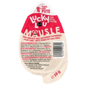 Lucky Lou Snack Mäusle Pute 28 g