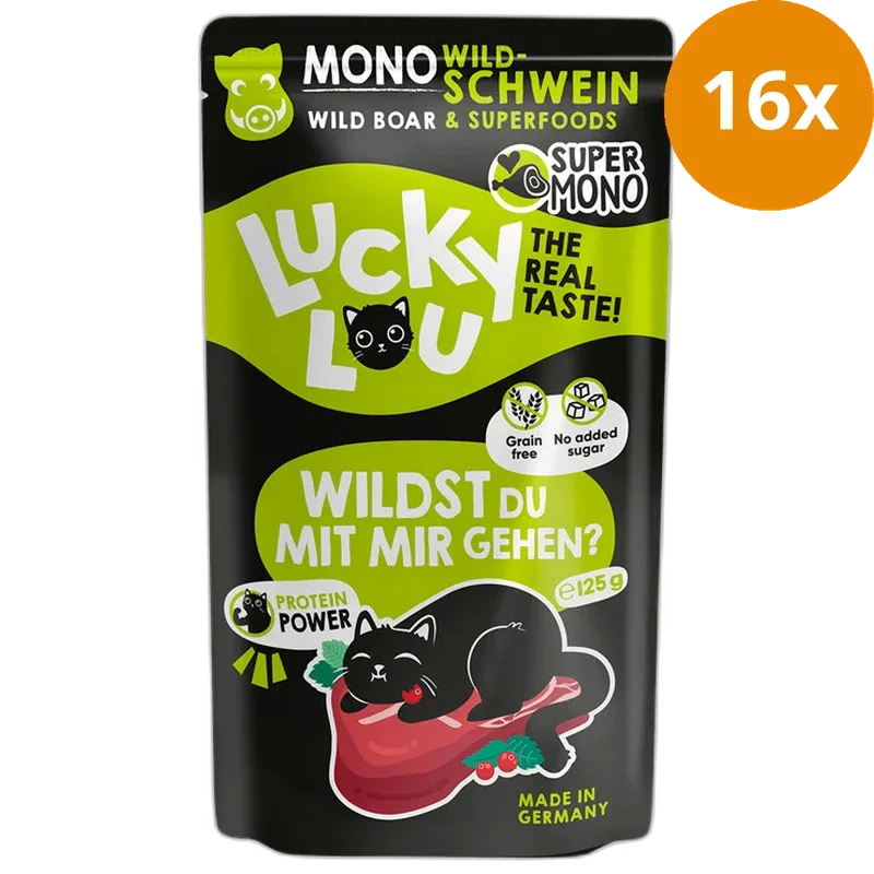 Lucky Lou SuperMono Wildschwein 125 g - Image 2