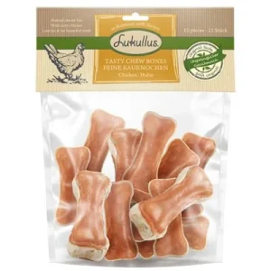 Lukullus feine Kauknochen 12 x 5 cm (120 g) Huhn