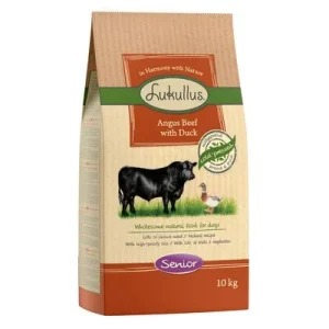 Lukullus Kaltgepresst Senior Angus-Rind mit Ente 10 kg