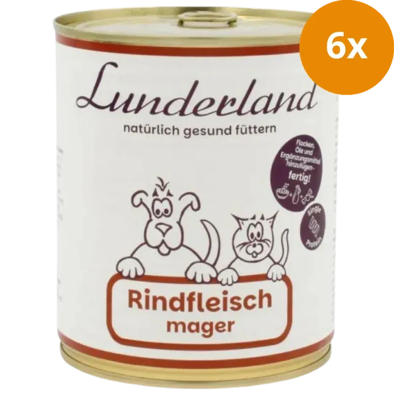 Lunderland Dose Rindfleisch mager 800 g - Image 2