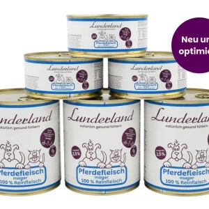 Lunderland Reinfleisch-Dose Pferdefleisch mager