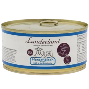 Lunderland Reinfleisch-Dose Pferdefleisch mager 300 g