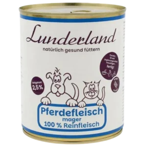 Lunderland Reinfleisch-Dose Pferdefleisch mager 800 g