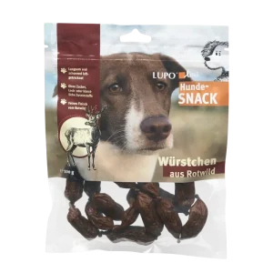 Luposan Lupolini Hundewürstchen Rotwild 100 g