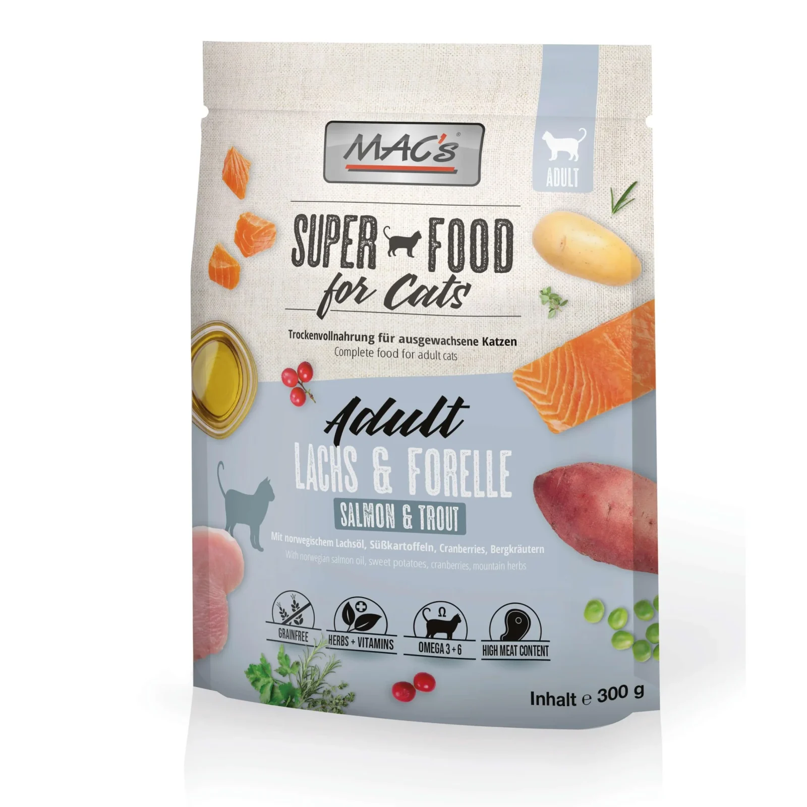 MAC's Cat Adult Lachs und Forelle - Image 2