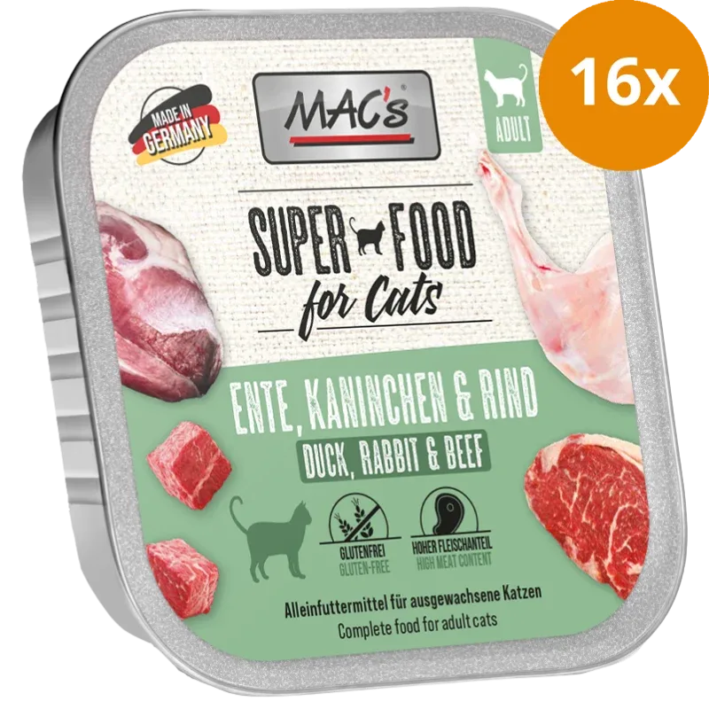 MACs Cat Ente, Kaninchen & Rind 100 g - Image 2