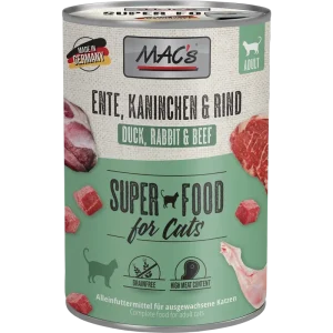 MAC's Cat Ente, Kaninchen, Rind 400 g