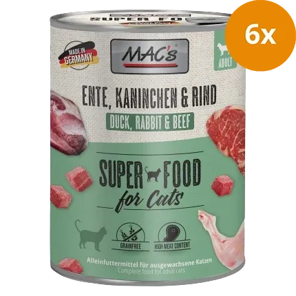 MAC's Cat Ente, Kaninchen, Rind 800 g - Image 2