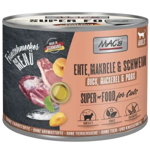 MAC's Cat Feinschmecker Ente, Makrele & Schwein 200 g