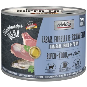 MAC's Cat Feinschmecker Fasan, Forelle & Schwein 200 g
