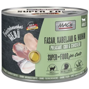 MACs Cat Feinschmecker Fasan, Weißfisch & Huhn 200 g