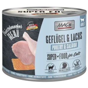 MAC's Cat Feinschmecker Geflügel & Lachs 200 g