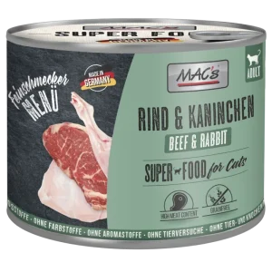 MAC's Cat Feinschmecker Rind & Kaninchen 200 g