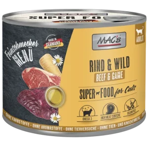 MAC's Cat Feinschmecker Rind & Wild Dose 200 g