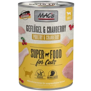 MAC's Cat Geflügel & Cranberry 400g
