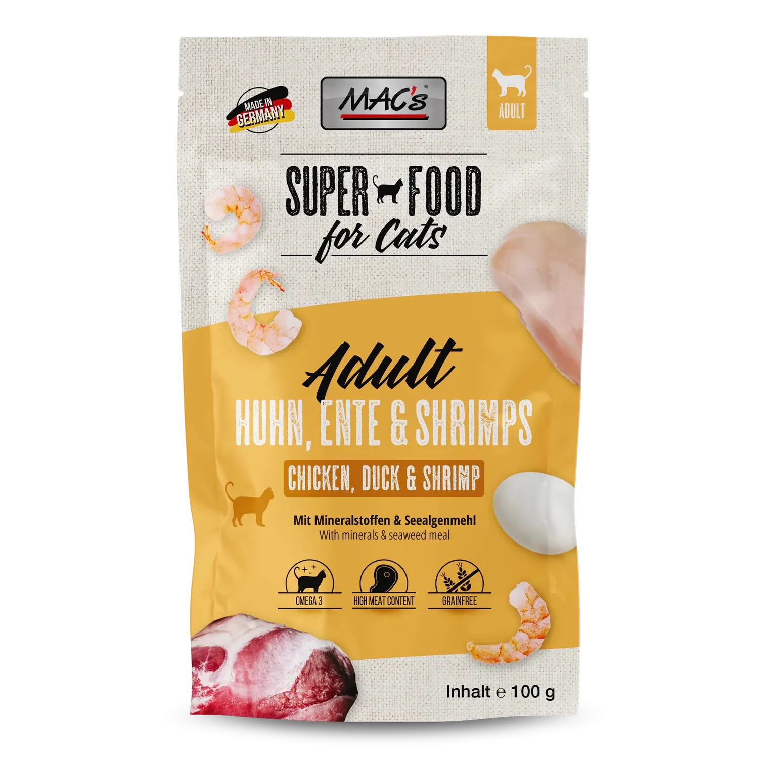 MAC's Cat Huhn, Ente & Shrimps