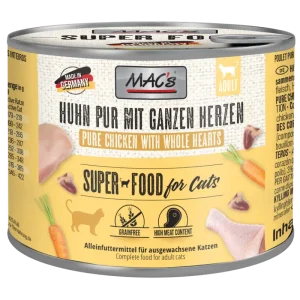 MAC's Cat Huhn mit ganzen Geflügelherzen 200 g