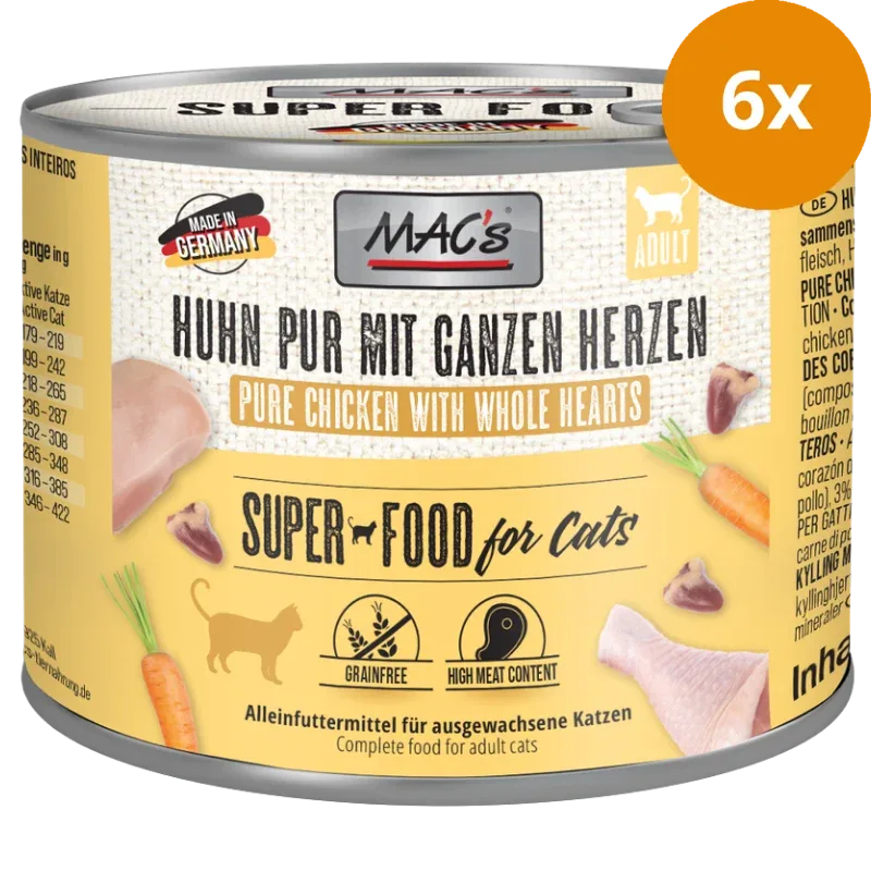 MAC's Cat Huhn mit ganzen Geflügelherzen 200 g - Image 2