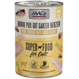 MAC's Cat Huhn mit ganzen Geflügelherzen 400 g