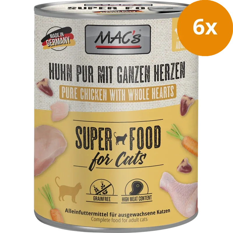MAC's Cat Huhn mit ganzen Geflügelherzen 800 g - Image 2