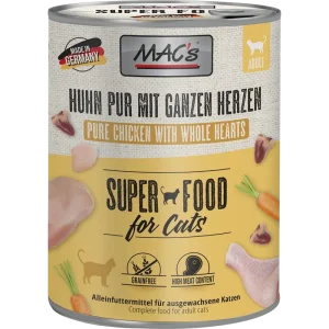 MAC's Cat Huhn mit ganzen Geflügelherzen 800 g