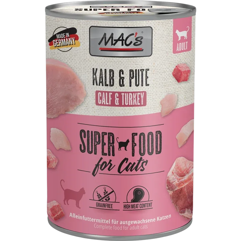 MAC's Cat Kalb & Pute 400 g
