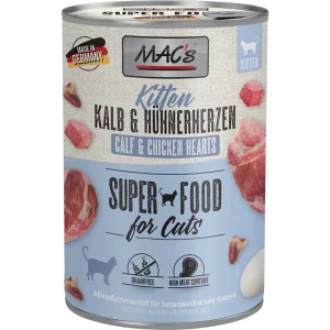 MAC's Cat Kitten Kalb & Hühnerherzen 400 g