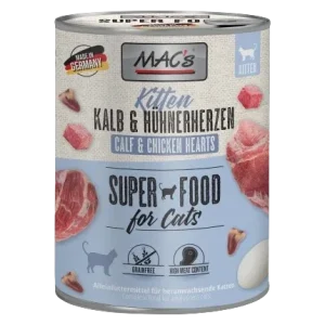 MAC's Cat Kitten Kalb & Hühnerherzen 800 g