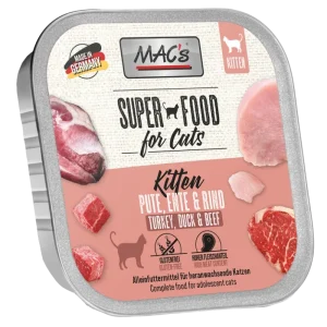MACs Cat Kitten Pute, Ente & Rind 100 g
