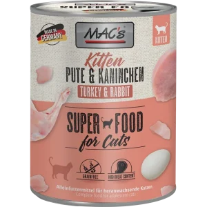 MAC's Cat Kitten Pute & Kaninchen 800 g