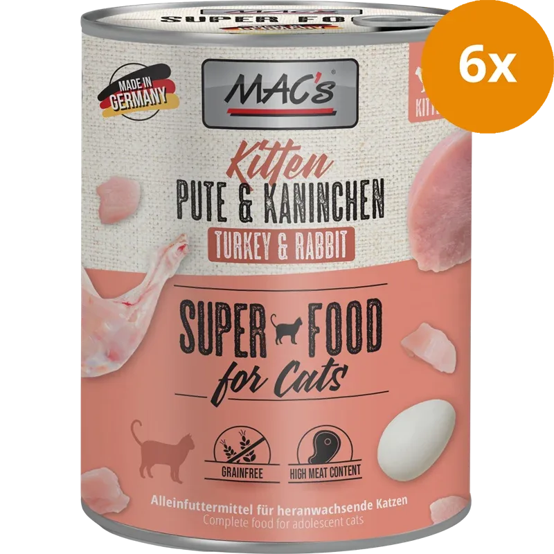 MAC's Cat Kitten Pute & Kaninchen 800 g - Image 2