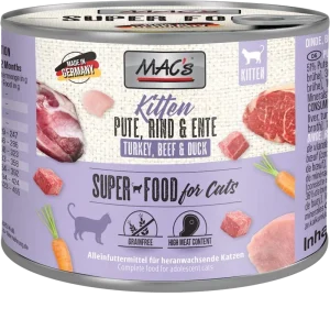 MAC's Cat Kitten Pute, Rind & Ente 200 g