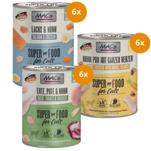 MAC’s Cat Kombipaket 800 g – Geflügel & Lachs