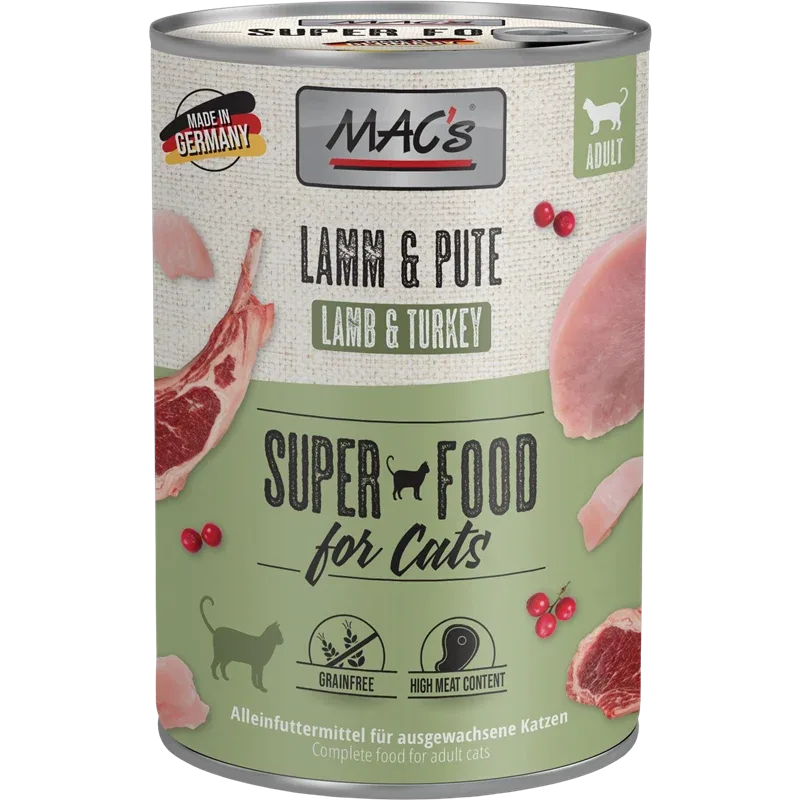 MAC's Cat Lamm & Pute 400 g
