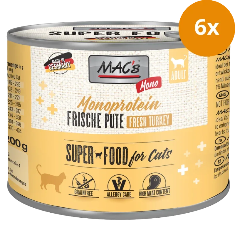 MACs Cat Mono Frische Pute 200 g - Image 2