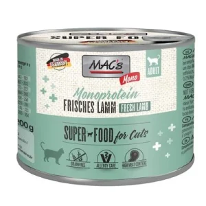 MAC´s Cat Mono Sensitive 6 x 200 g Lamm