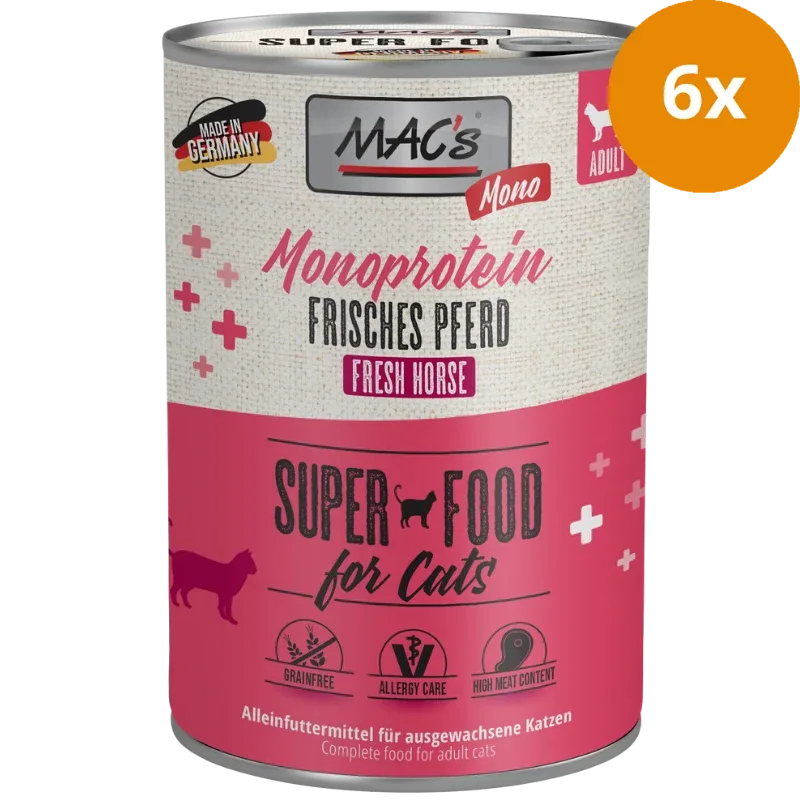MAC's Cat Monoprotein Pferd 400 g - Image 2