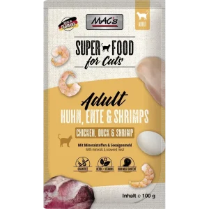 MAC's Cat Pouch Huhn, Ente & Shrimps 100 g