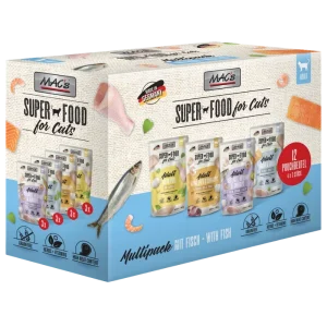 MAC's Cat Pouch Pack Multipack Fisch 12x100g
