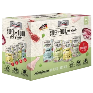MAC's Cat Pouch Pack Multipack Fleisch 12x100g