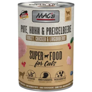MAC's Cat Pute, Huhn & Preiselbeere 400 g