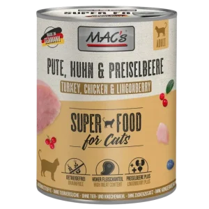 MAC's Cat Pute, Huhn & Preiselbeere 800 g